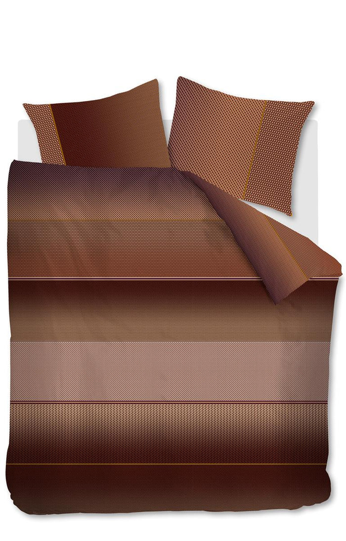 Kardol Shade  dekbedovertrek - 200x200|220 - Steenrood