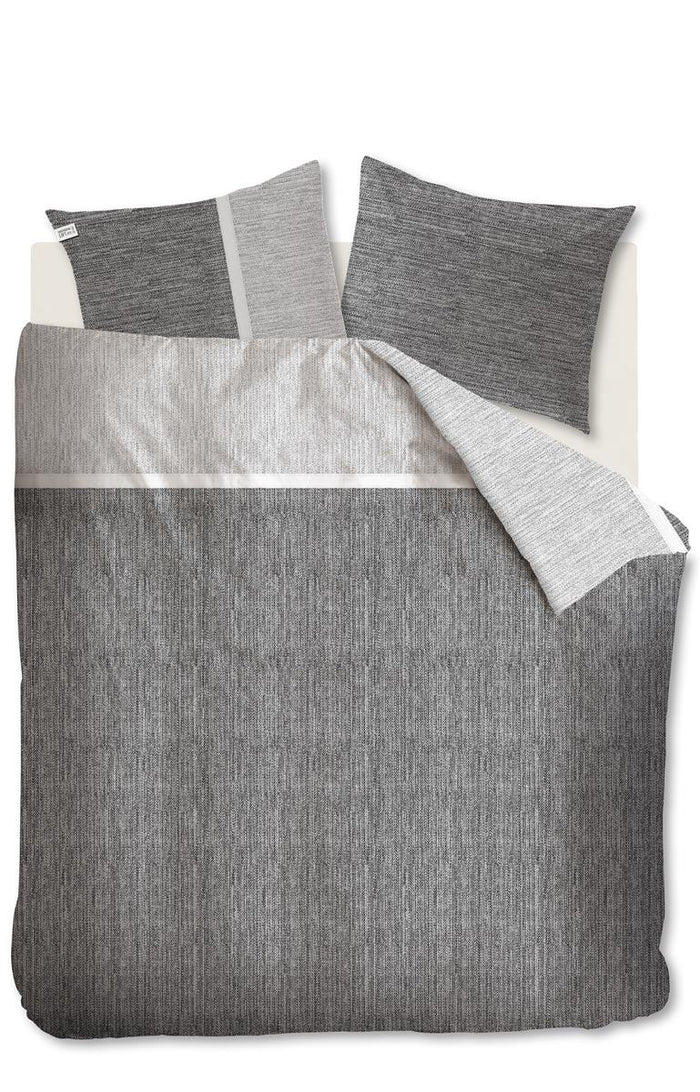 Riviera Maison Amsterdam Loft  dekbedovertrek - 200x200|220 - Grijs