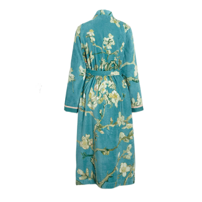 Beddinghouse x Van Gogh Museum Blossom Badjas - Blauw - XL