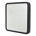 LOFT42 Mirror Spiegel Vierkant Zwart - Industrieel - Metaal - 42x42