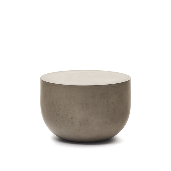 Kave Home - Ronde salontafel Garbet in cement Ø 60 cm