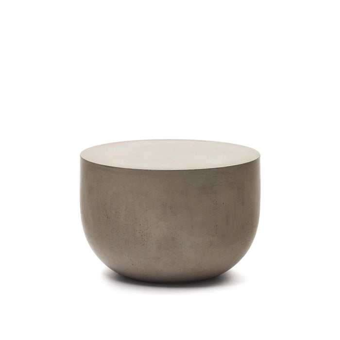 Kave Home - Ronde salontafel Garbet in cement Ø 60 cm