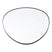 Fragix Nomad wandspiegel - Organisch - Zwart metaal - 60x60
