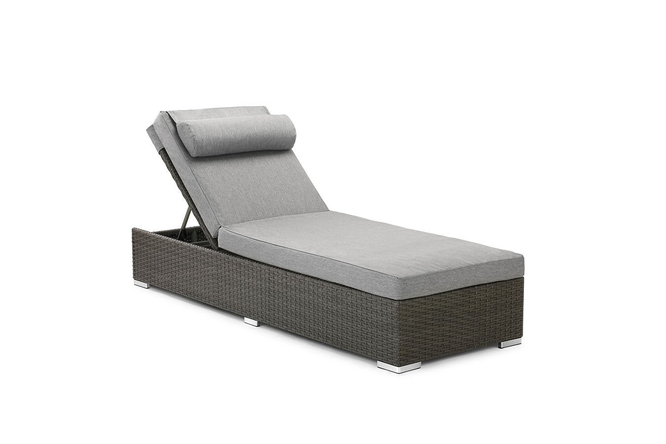 Feel Home - Aluminium wicker Box ligbed V - Messina