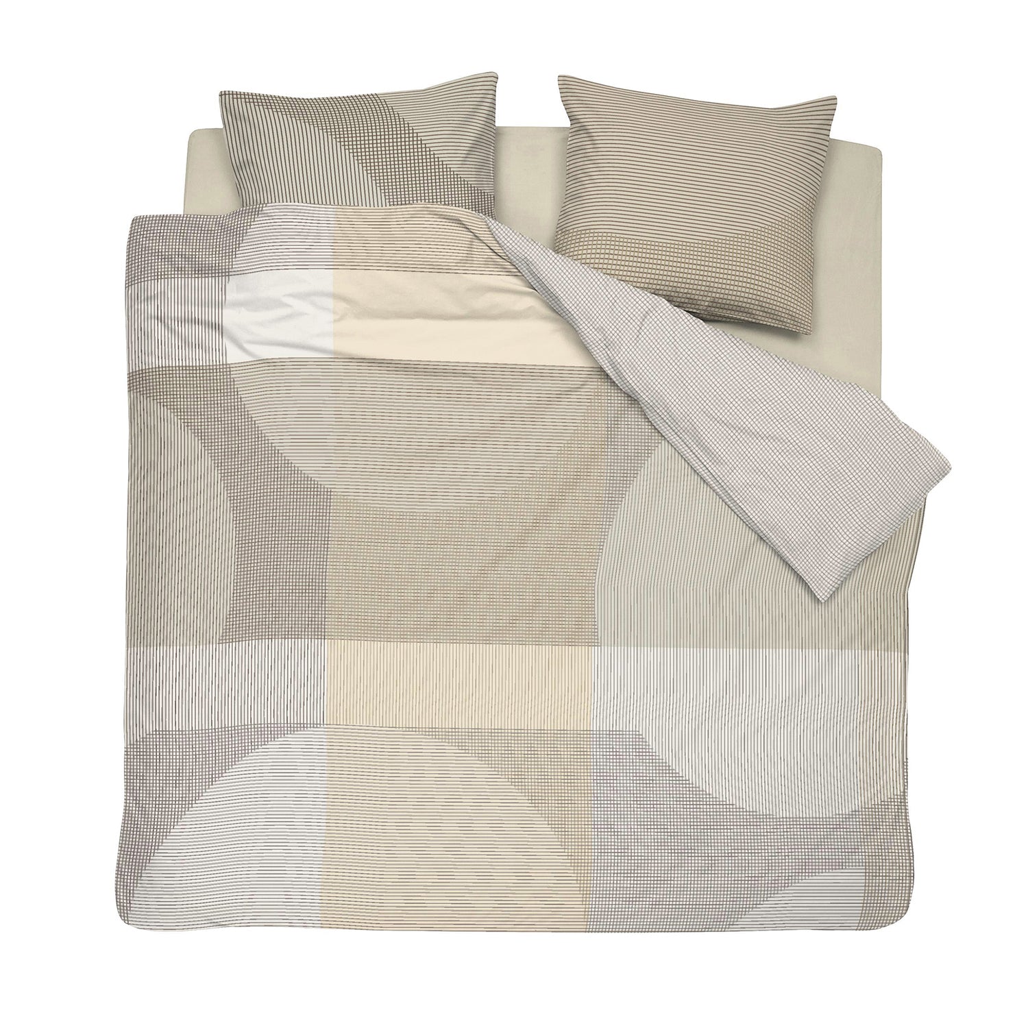 Damai dekbedovertrek Base - Katoen - 240x200|220 cm - Beige