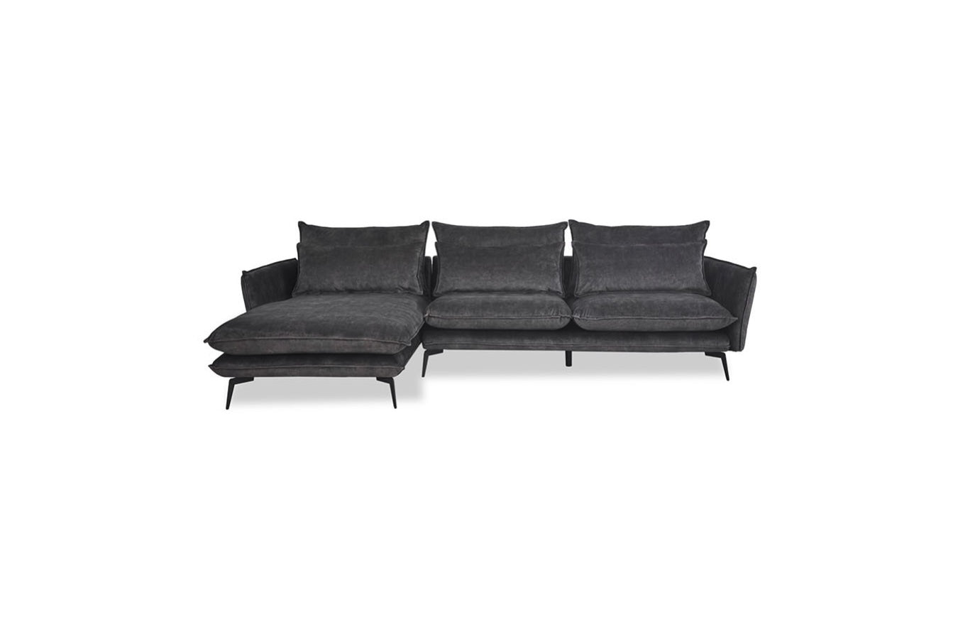 Feel Furniture - Elin – Hoekbank Rechts – Stormgrijs