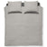 Damai Dekbedovertrek Birk Grey-140x200|220