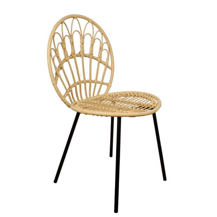Pole to Pole - Peacock chair - synthetisch rotan - Naturel - Tuinstoel