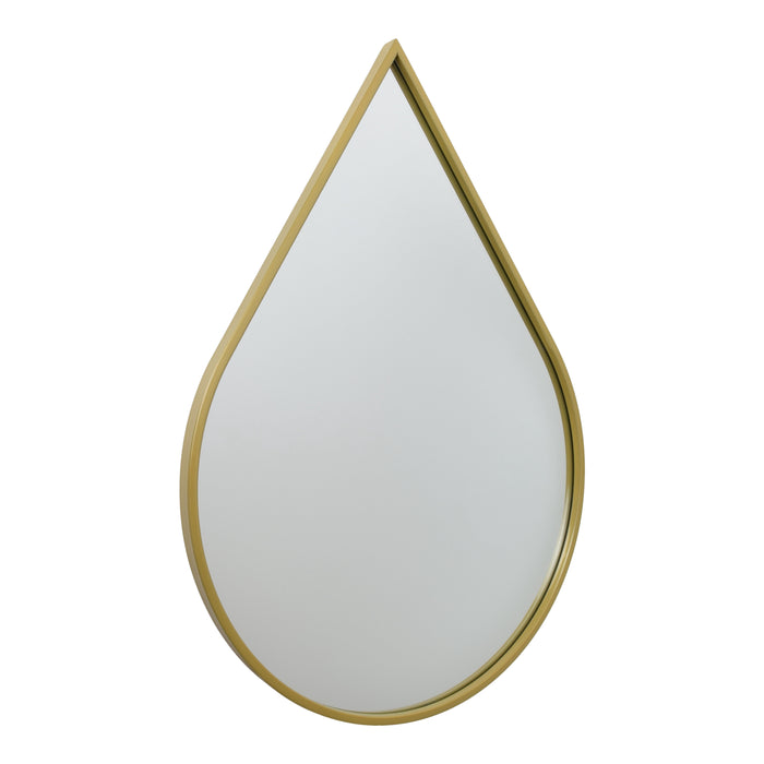 Fragix Boston Spiegel Druppel - Goud - Metaal - 50x70