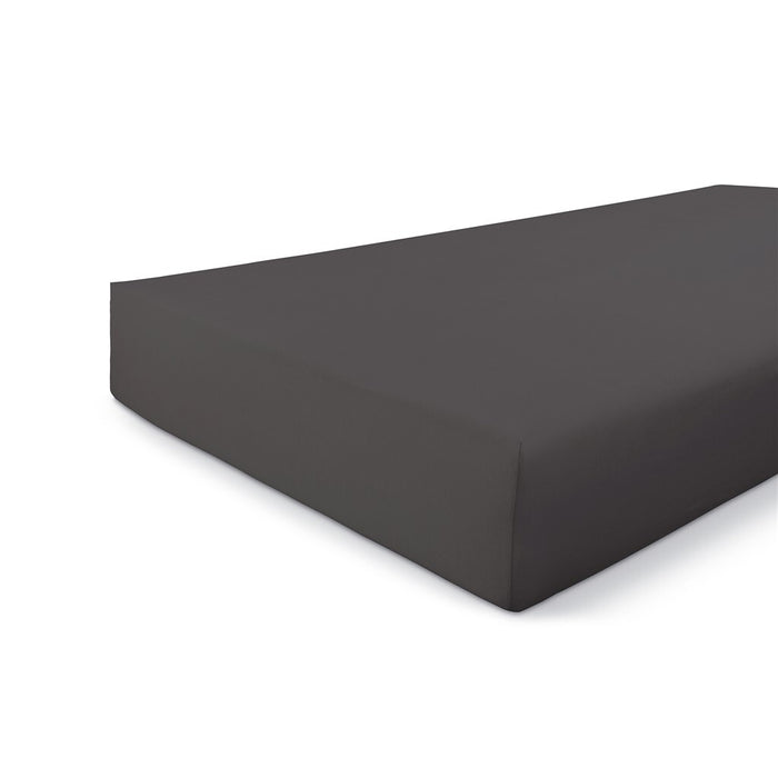 Walra - Hoeslaken Jersey Stretch - 80x200|210 - Antraciet