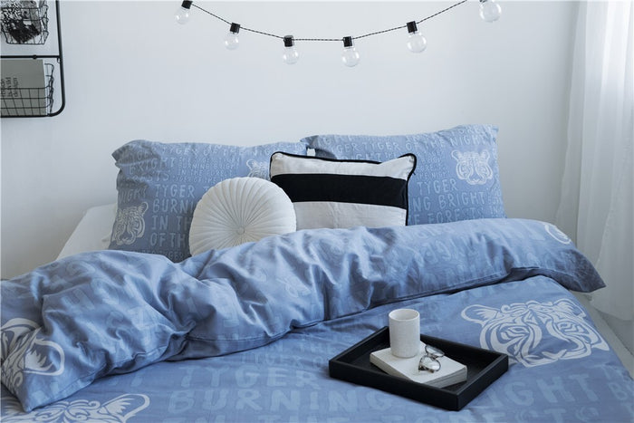 Dindi Home - Dekbedovertrek Wild Fairytales - 140x220 - Blauw