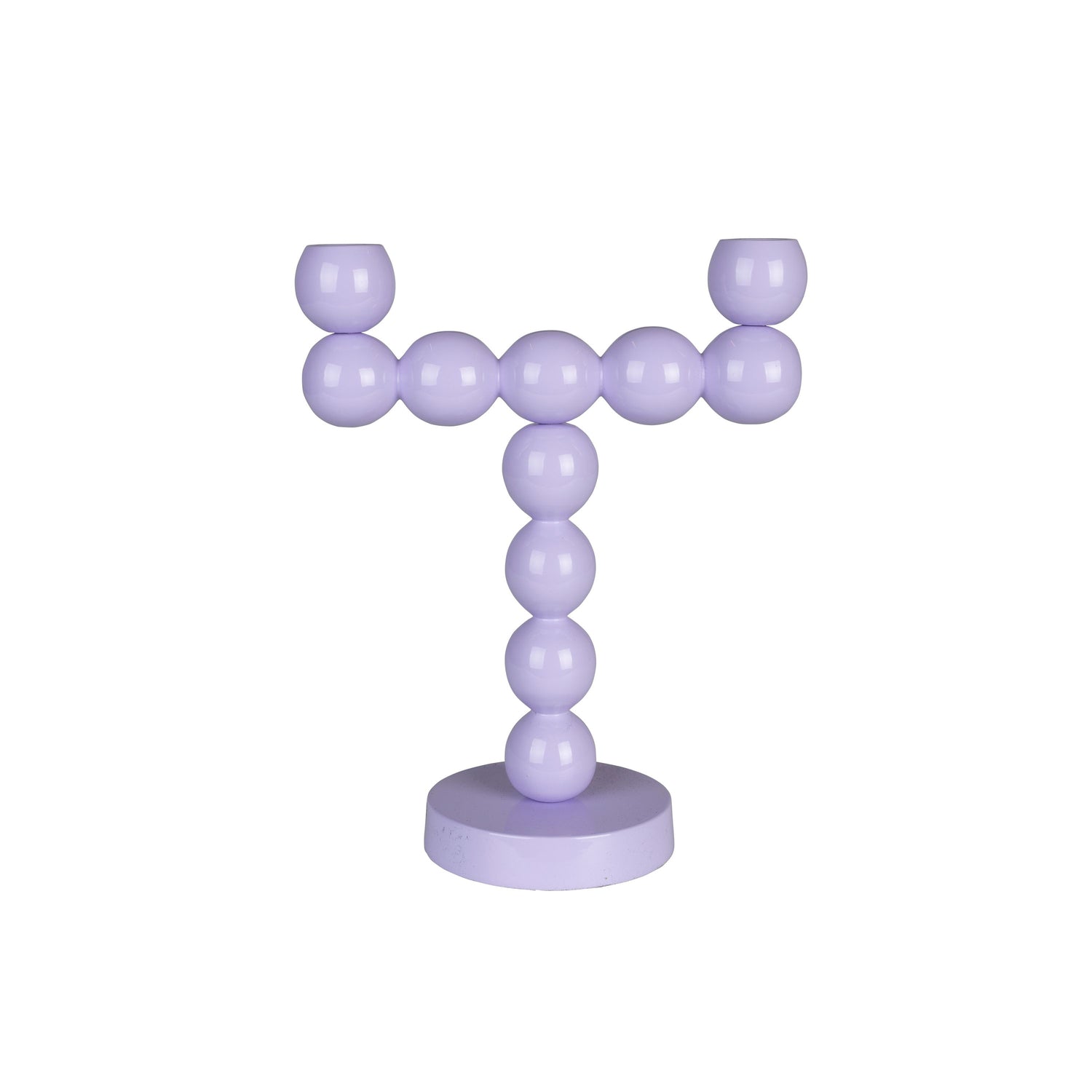 Zuiver Bubbles Kandelaar Two Shiny Lila