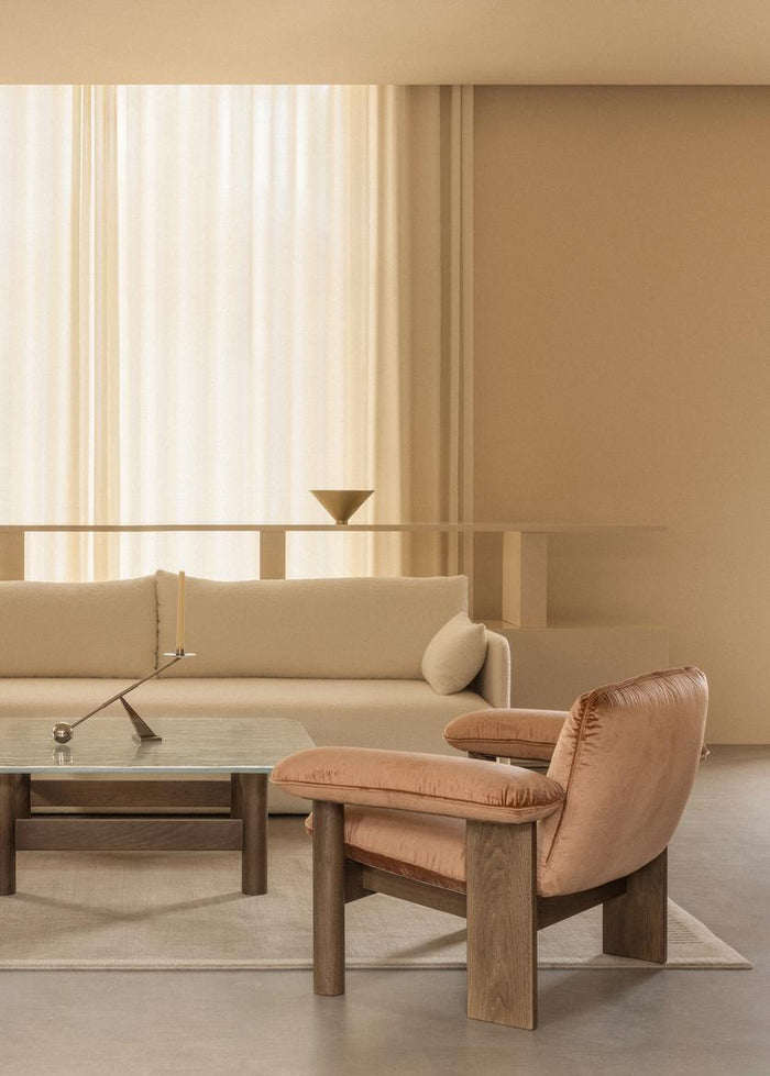 Audo Copenhagen Interconnect kandelaar small Stainless Steel