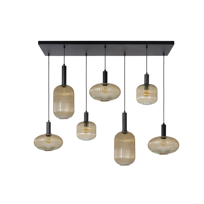 Lucide Maloto Hanglamp Mix - Amber