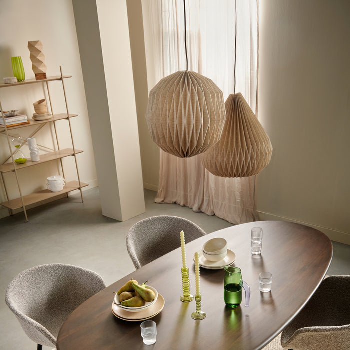 by fonQ Linen Hanglamp Ø 41 cm - Kegel