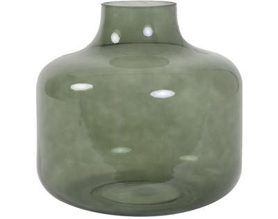 Light & Living Light&living Vaas Ø31,5x30 cm PHIENE glas donker groen