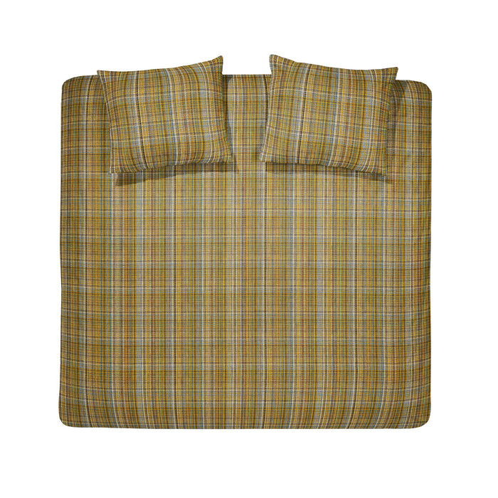 Damai Dekbedovertrek Biologische Katoen Signore - ochre