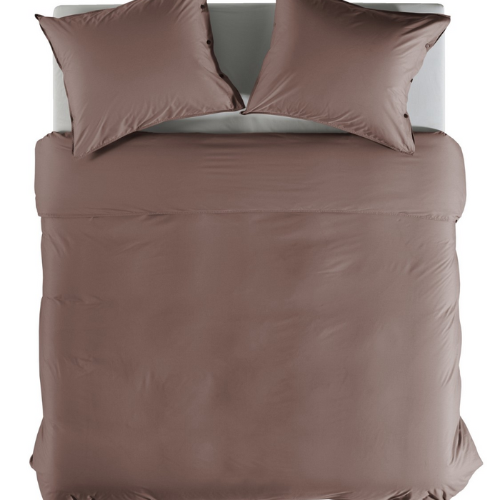 Yellow Dekbedovertrek Percale canyon rose