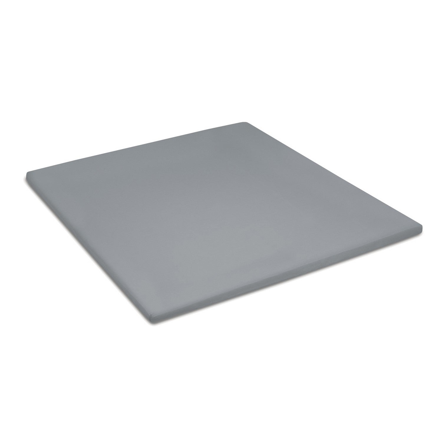 Damai Topper Hoeslaken Biologisch Katoen Satijn grey