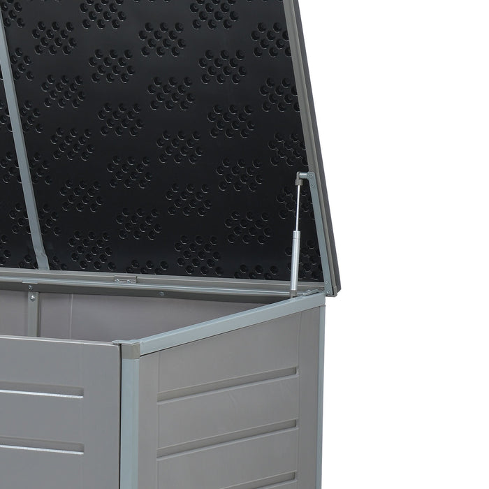 Dulu containerbox140x82x124 dark grey| black
