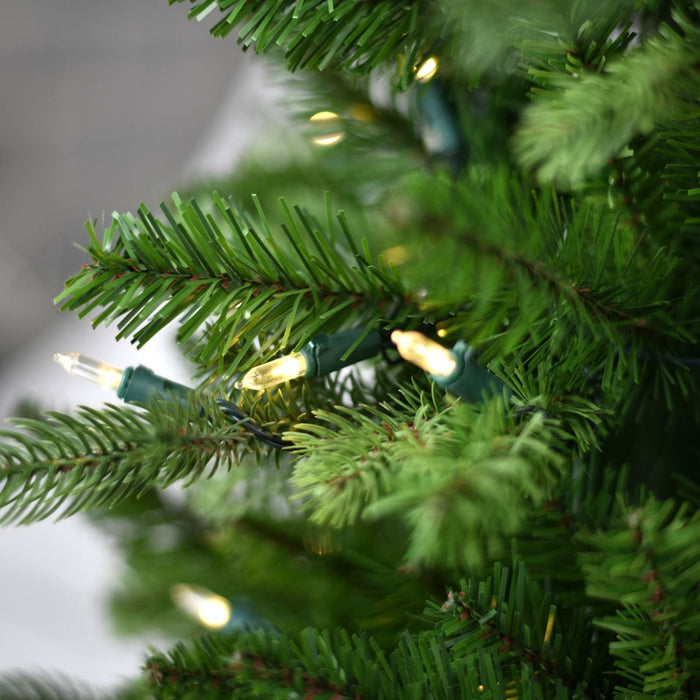 Norfolk kunst (tafel)kerstboom - 137 cm - groen - Ø 97 cm - 903 tips