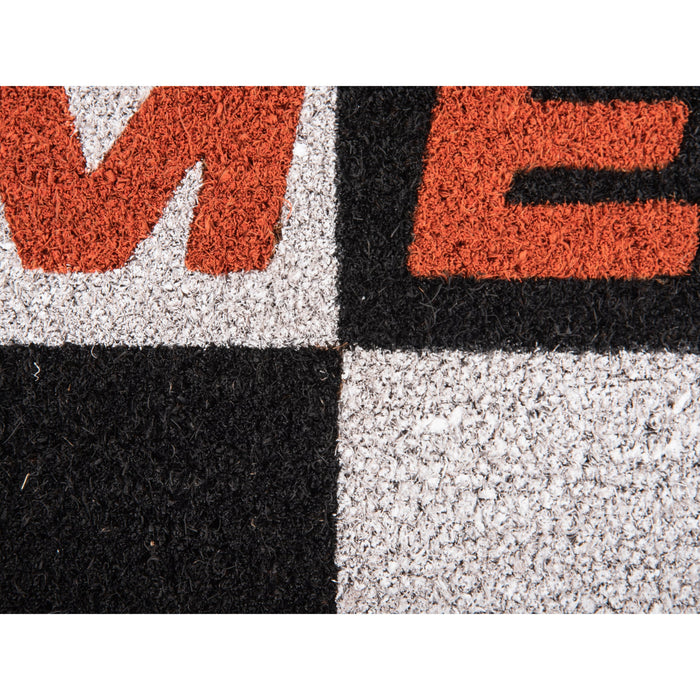 Present Time Deurmat Doormat Come In - Zwart - 80x50x1.5cm