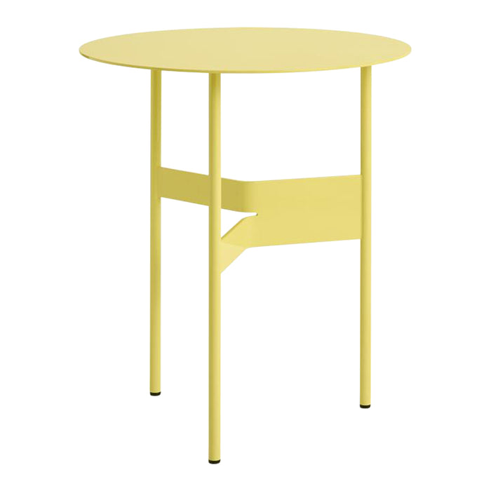 HAY Shim Bijzettafel Ø 45 cm - Custard