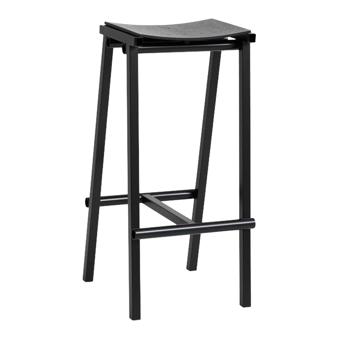 HAY Taburete 8 Barkruk High H 75 cm - Black