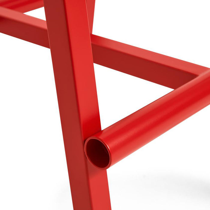 HAY Taburete 8 Barkruk Low H 65 cm - Signal Red