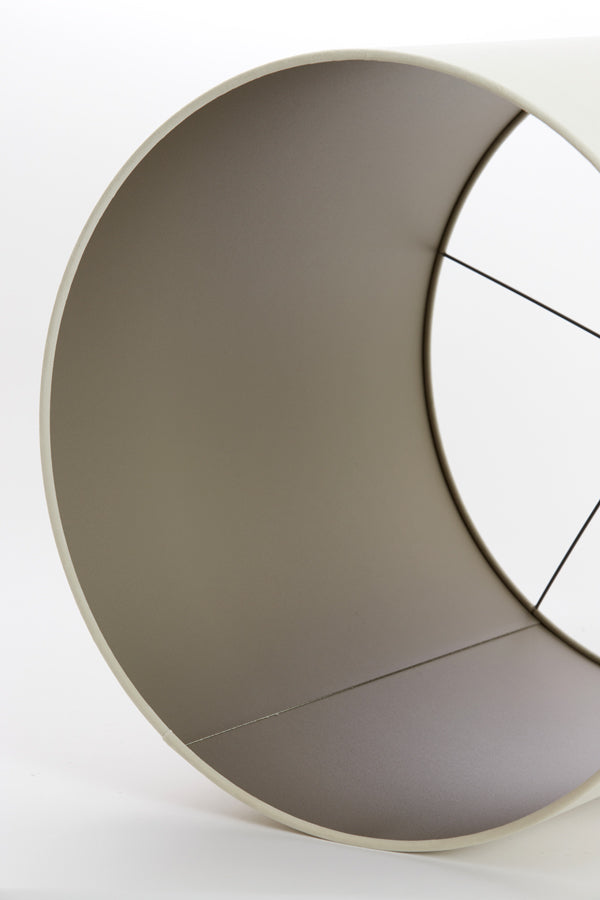 Light & Living Light&living Kap cilinder 50-50-49 cm VELOURS off white