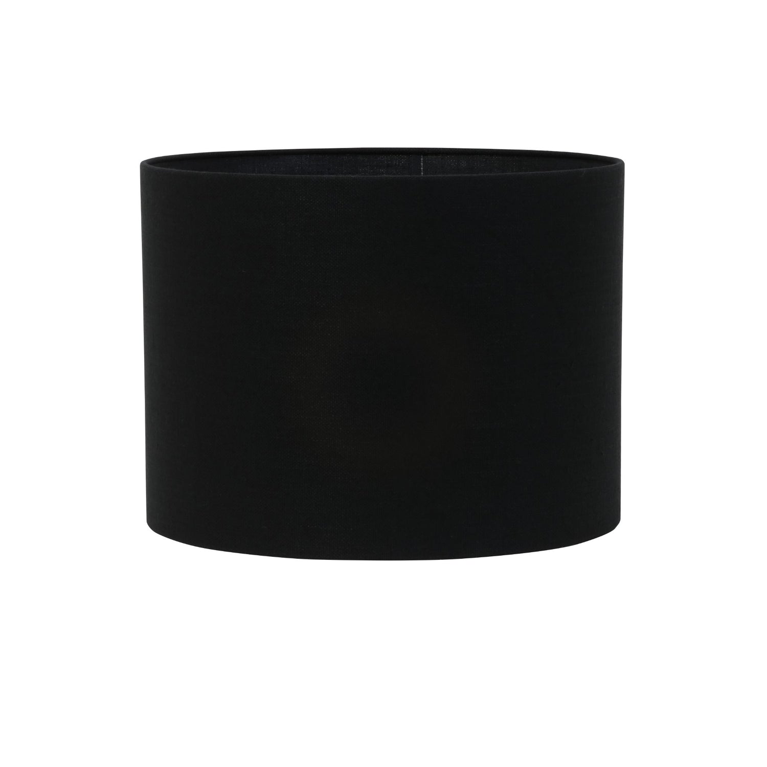 Light & Living Cilinder lampenkap Livigno - Zwart - Ø40x30cm