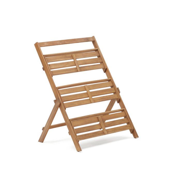 Kave Home - Victora tuinkast gemaakt van massief acaciahout, 70 x 85