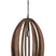 Light&living Hanglamp Ø38x46 cm HARANKA hout chocolade bruin