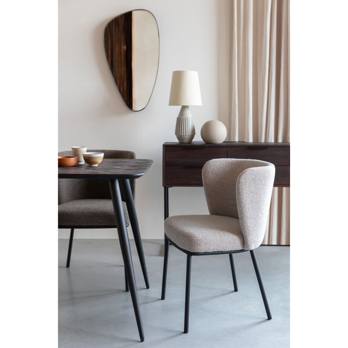 Housecraft Living Guus Eetkamerstoelen Bruin - Set van 2