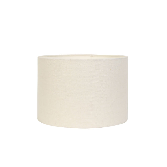 Light & Living Cilinder Lampenkap Livigno - Eiwit - Ø40x30cm