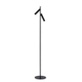 Lucide Philon Vloerlamp Zwart - 2 x Geïntegreerde LED