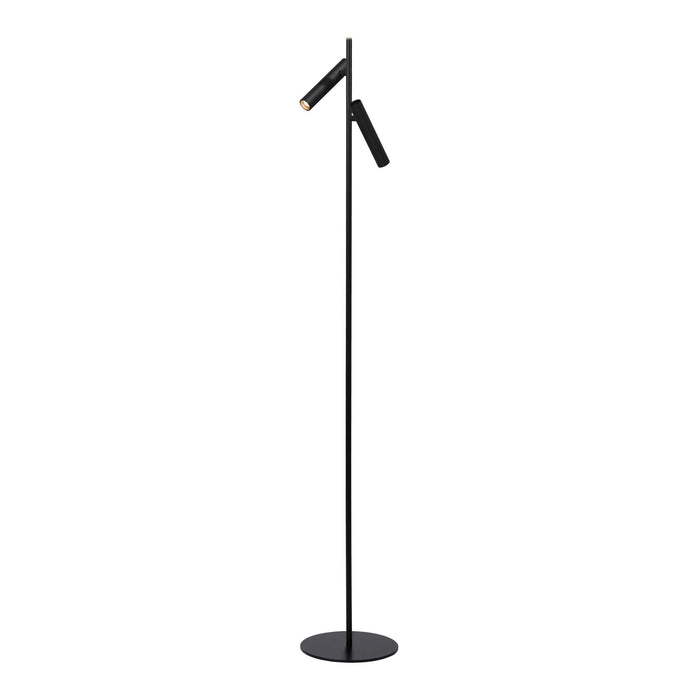 Lucide Philon Vloerlamp Zwart - 2 x Geïntegreerde LED