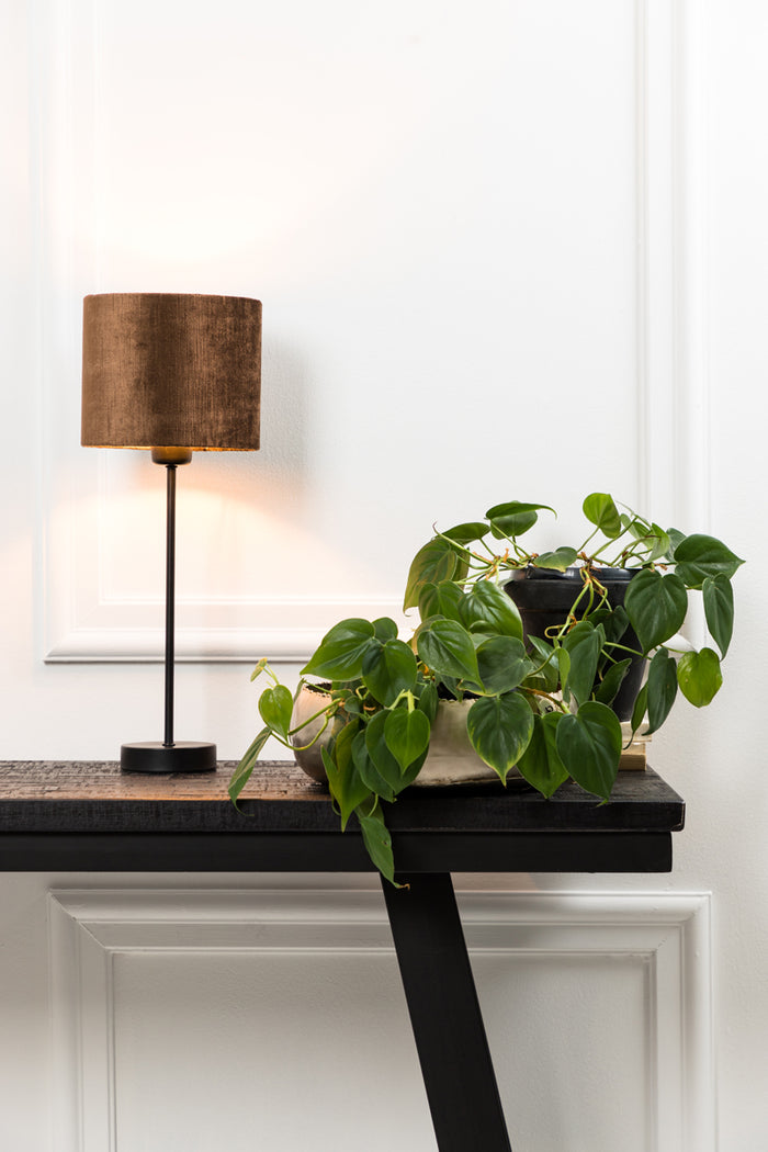 Light & Living Light&living Lampvoet Ø10x38 cm HOUSTON mat zwart