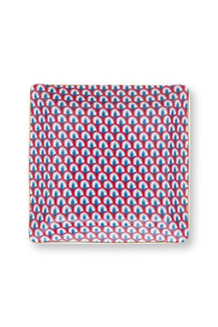 Pip Studio Sushi Giftset Vierkant - Flower Festival Oriental - Blauw