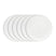 vtwonen Dinerborden - Serviesset - Wit - Bordenset van 6 - 25.5cm