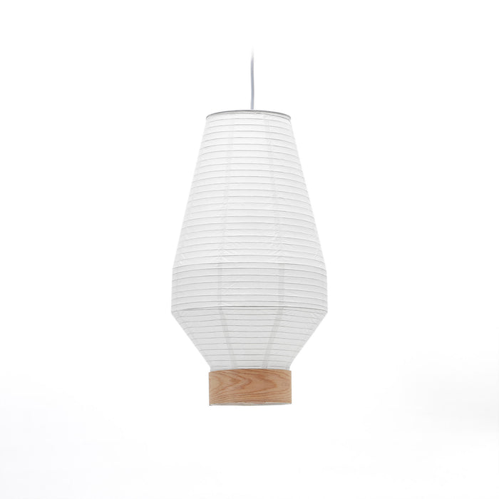Kave Home - Lampenkap Hila voor plafondlamp van wit papier en