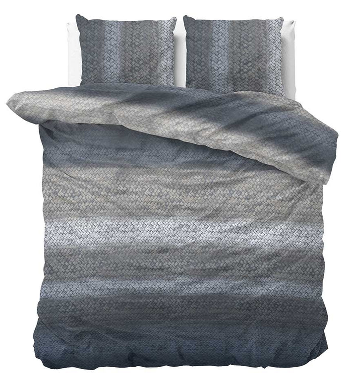 Dreamhouse Flanel Dekbedovertrek Gradient Blue-200x200|220