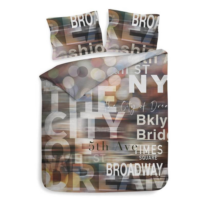 Heckett Lane Dekbedovertrek Katoen Satijn Lenny - multi