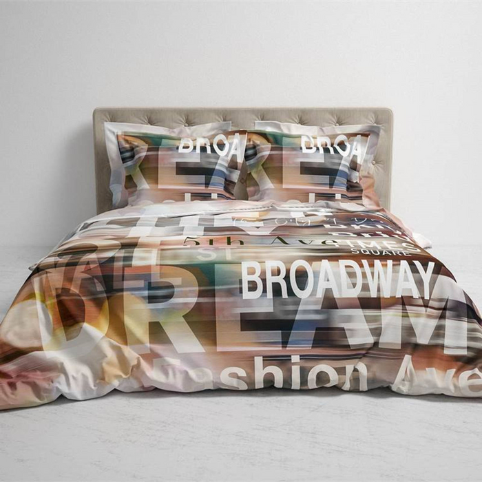 Heckett Lane Dekbedovertrek Katoen Satijn Lenny - multi