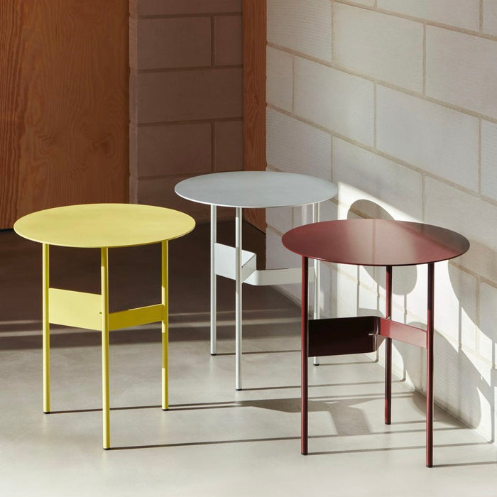 HAY Shim Bijzettafel Ø 45 cm - Bordeaux