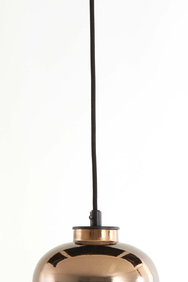 Light & Living Light&living Hanglamp Ø18x20 cm DENA glanzend brons