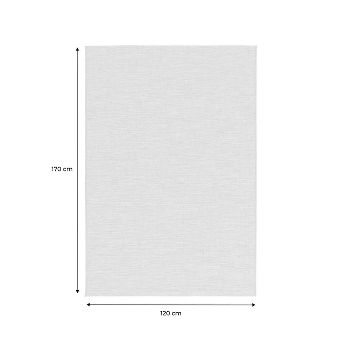 sweeek - Natuurlijk jute-effect tapijt voor binnen en buiten