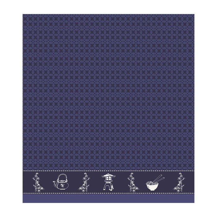 DDDDD keukendoek Haru - 50x55cm - Blauw - 6 stuks
