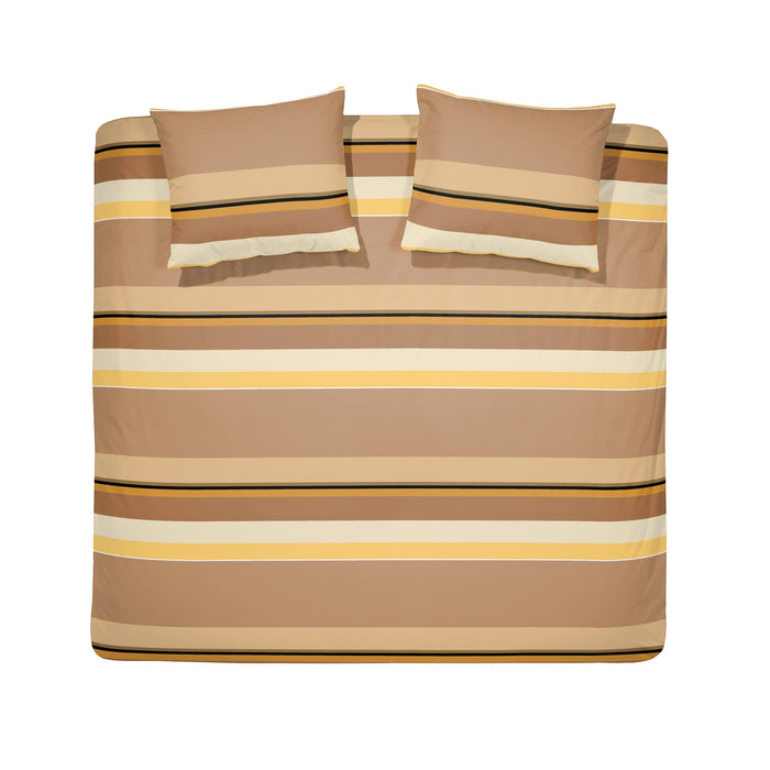 Cinderella dekbedovertrek Cuba - Flanel - 260x200|220 cm - Caramel