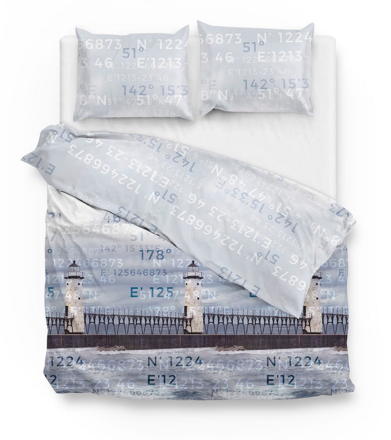 Zo Home Dekbedovertrek Katoen Satijn Tanner - blue 240x200|220cm